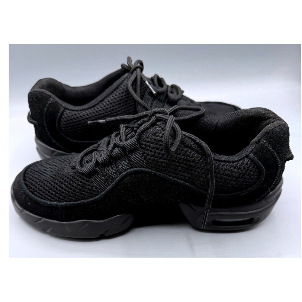 Bloch Boost DRT S0538 Black Mesh Split Sole Dance Sneakers Womens 9.5 Mens 7.5 - Picture 9 of 13